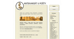 Desktop Screenshot of antikvariatik.cz