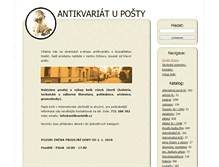 Tablet Screenshot of antikvariatik.cz